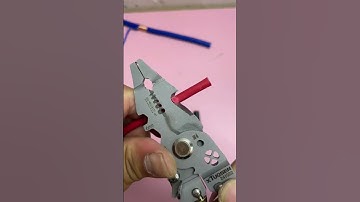 #Wiring method #Electrician #Hardware tools #Multi-function wire stripper
