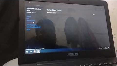 Web Monitoring Nilai Mahasiswa.