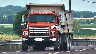 Route 222 Truck Spotting - 2 S Series, 4 Cabovers & Other Old Rides