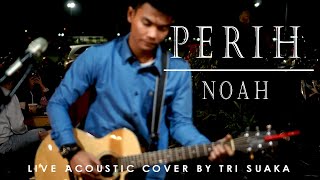 PERIH - NOAH (LIRIK) LIVE AKUSTIK COVER BY TRI SUAKA