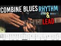 How to play blues rhythm  lead at the same time