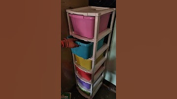 amazon multi purpose drawer plastic modular chest storage box#unboxing