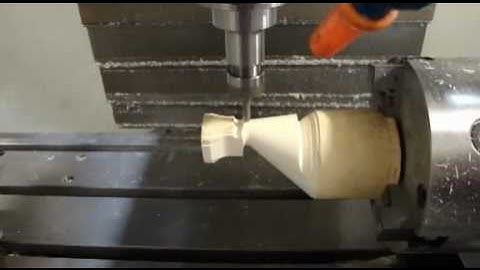 4th Axis G-Code Test Run