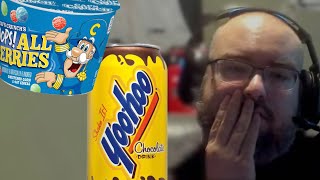 WingsofRedemption drinks Soda and Yoo-hoo | Eats Cap’n Crunch Oops All Berries | Wings007 Daycare $?
