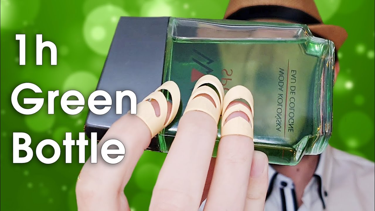 Adored green bottle ASMR