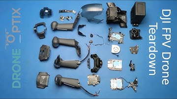 We Completely Take Apart a DJI FPV Drone | Full Teardown / Disassembly