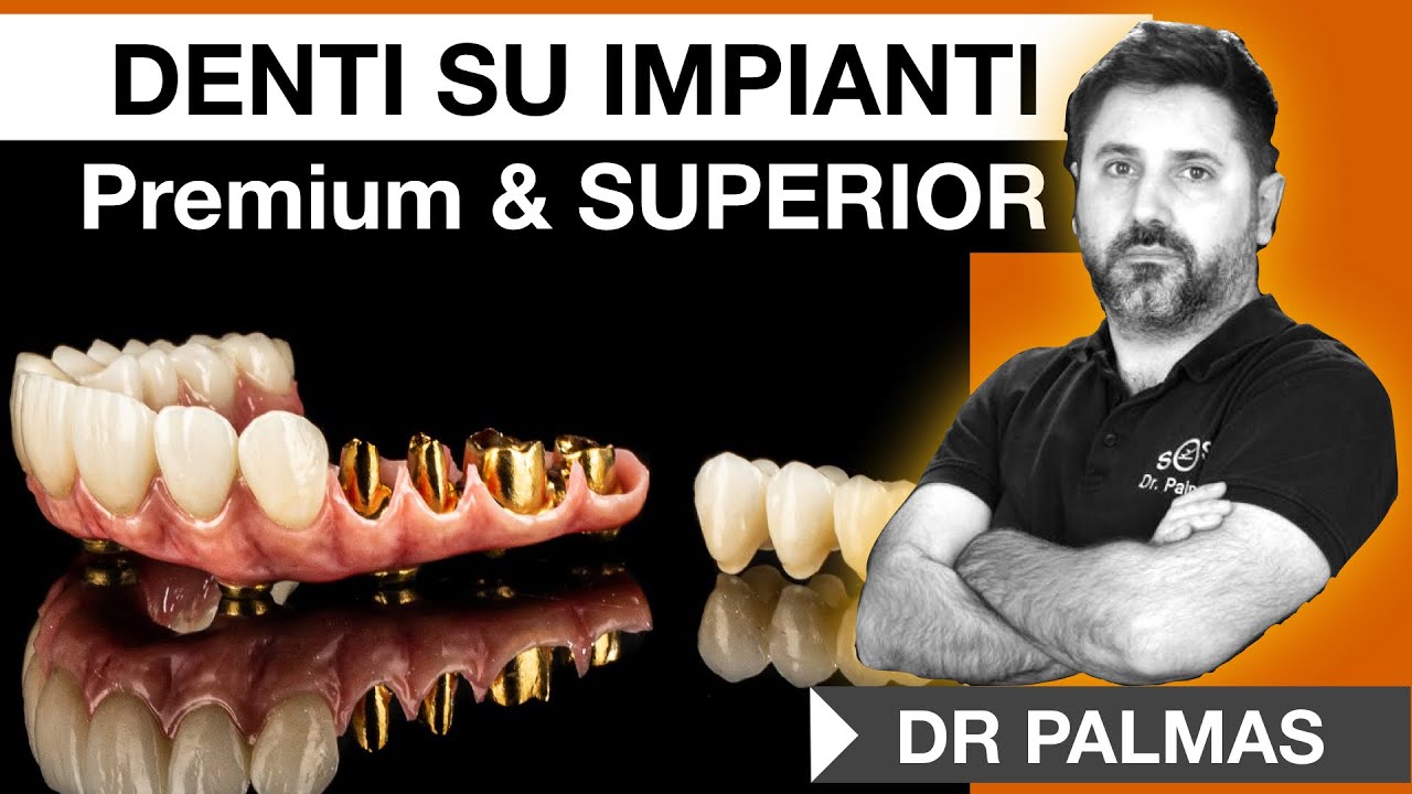 Denti Fissi su Impianti dentali confronto linea PREMIUM e SUPERIOR