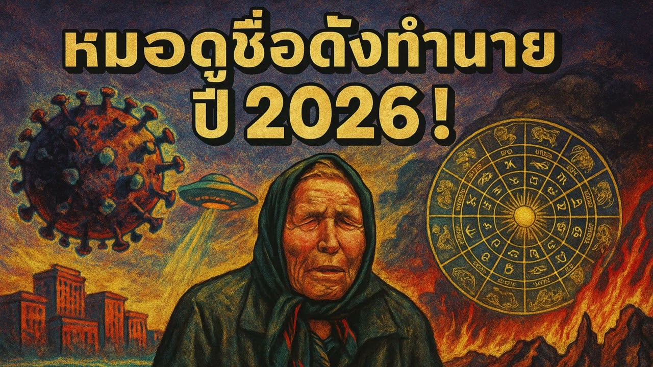 'คำทำนายปีหน้า' จากหมอดูชื่อดังระดับโลก 'Baba Vanga' จากตำรา Nostradamus