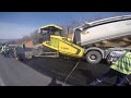 BOMAG BF 700 C-2 Paving job (GoPro)