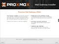 Installation and Configuration of Proxmox Mail Gateway