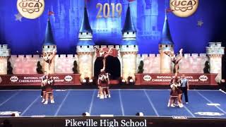 2019 Pikeville High School Varsity Cheerleaders