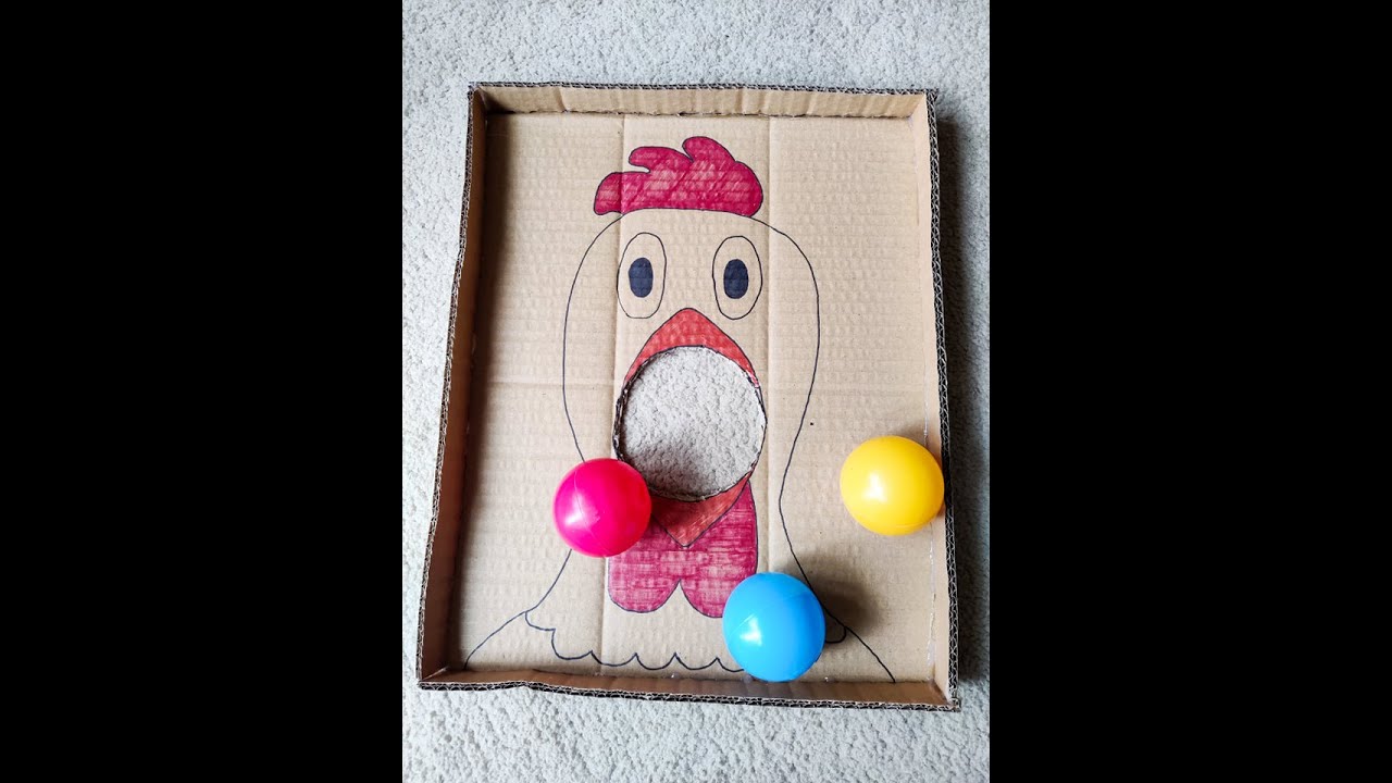 Hand-eye Coordination Practice for Preschoolers | Feed The Chicken Farm Activity