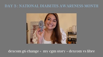 [Day 3] dexcom g6 site change + my cgm story + dexcom vs. libre