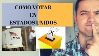 Como Votar en Estados Unidos. CONSEJOS Y PAGINA PRINCIPAL screenshot 2