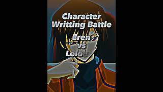 Eren vs Lelouch | Character Writting #shorts