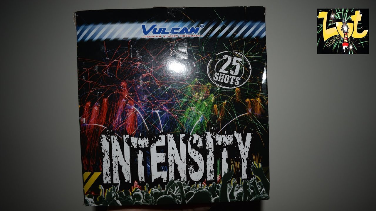 Intensity 25 Shots Vulcan Europe Fireworks