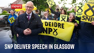 SNP launch election campaign in Glasgow