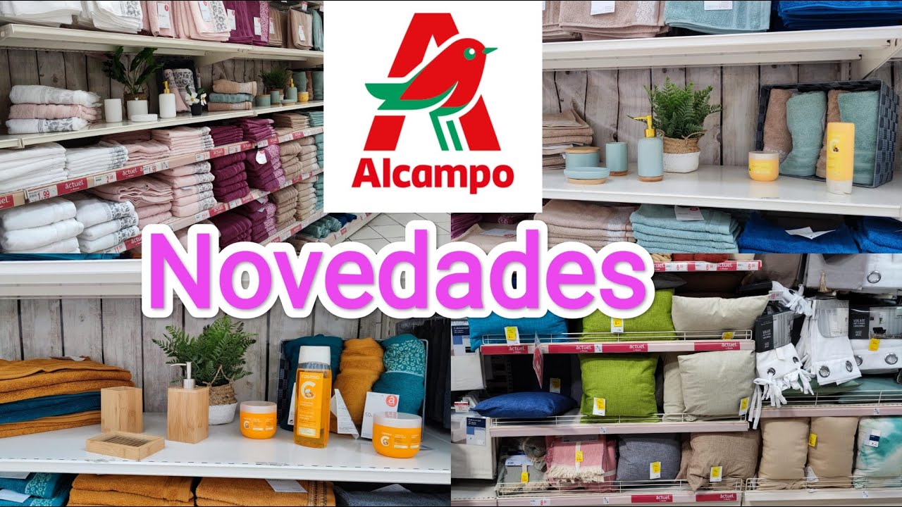 ALCAMPO NOVEDADES DECORACIÓN COJINES COLCHAS TOALLAS TODO PARA HOGAR TOUR ALCAMPO - YouTube