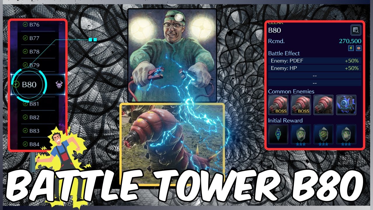 SHOCK THERAPY for WORMS - Battle Tower B80 - YouTube