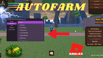 NEW OP ONE PIECE MILLENNIUM 3 AUTO FARM GUI ROBLOX (MAX LEVEL SUPER FAST)
