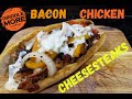 Bacon Chicken Cheesesteaks on the Blackstone