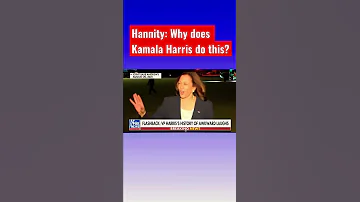 Kamala Harris Laughing At All The Wrong Moments Hannity Shorts 