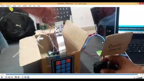 Automatic Door Opening System using Motion sensor and keypad for security Hardware