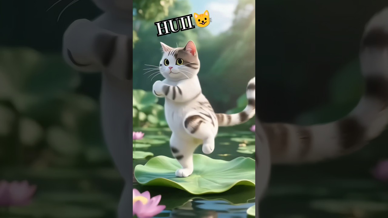 Superb performance Cat Dance 🐕😺#catdance #puppydance #dogdance #funny #shorts #trending #kitten