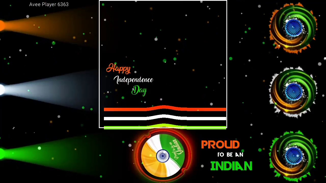 Special of Happy Republic Day Avee Player Template | 26 January Avee Player Template | Republic Day