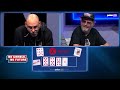 Big All-In Pot: Set vs Big Draw for $256,450
