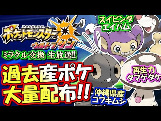 ポケットモンスタームーン　自己産配布30体 ポケットモンスター サン・ムーン」仕様のNew 3DS LL本体2モデル