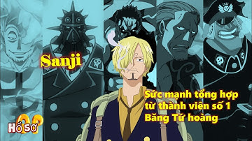 Sanji mới là người sở hữu sức mạnh tổng hợp từ thành viên số một băng Tứ Hoàng