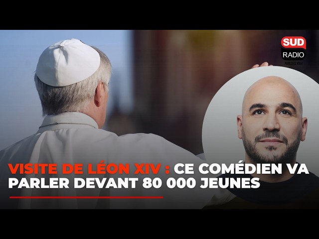 "De l'humour au service du propos" Ce comédien va parler lors de la visite du Pape Léon XIV