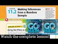 Understanding Inferences from Random Samples