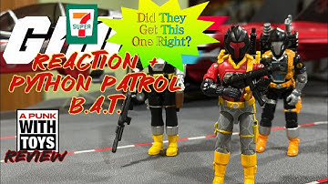 GI Joe Python Patrol B.A.T. Reaction + Review