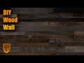 Building a Pallet Wood Feature Wall