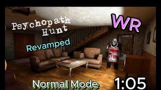 Psychopath Hunt Revamp Speedrun in 1:05 WR!!