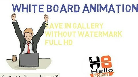 How to make white board animation on Android