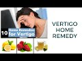 vertigo home remedy | 10 Home Remedies for Vertigo