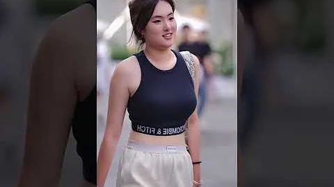 TOP Beautiful Chinese Girl | Chinese Street Fashion eps.41