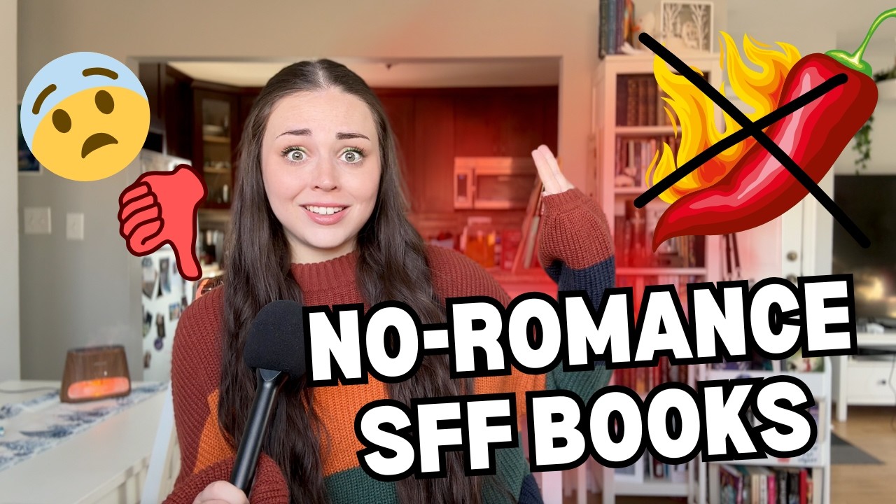 no spice fantasy books | minimal romance sci fi & fantasy book recs