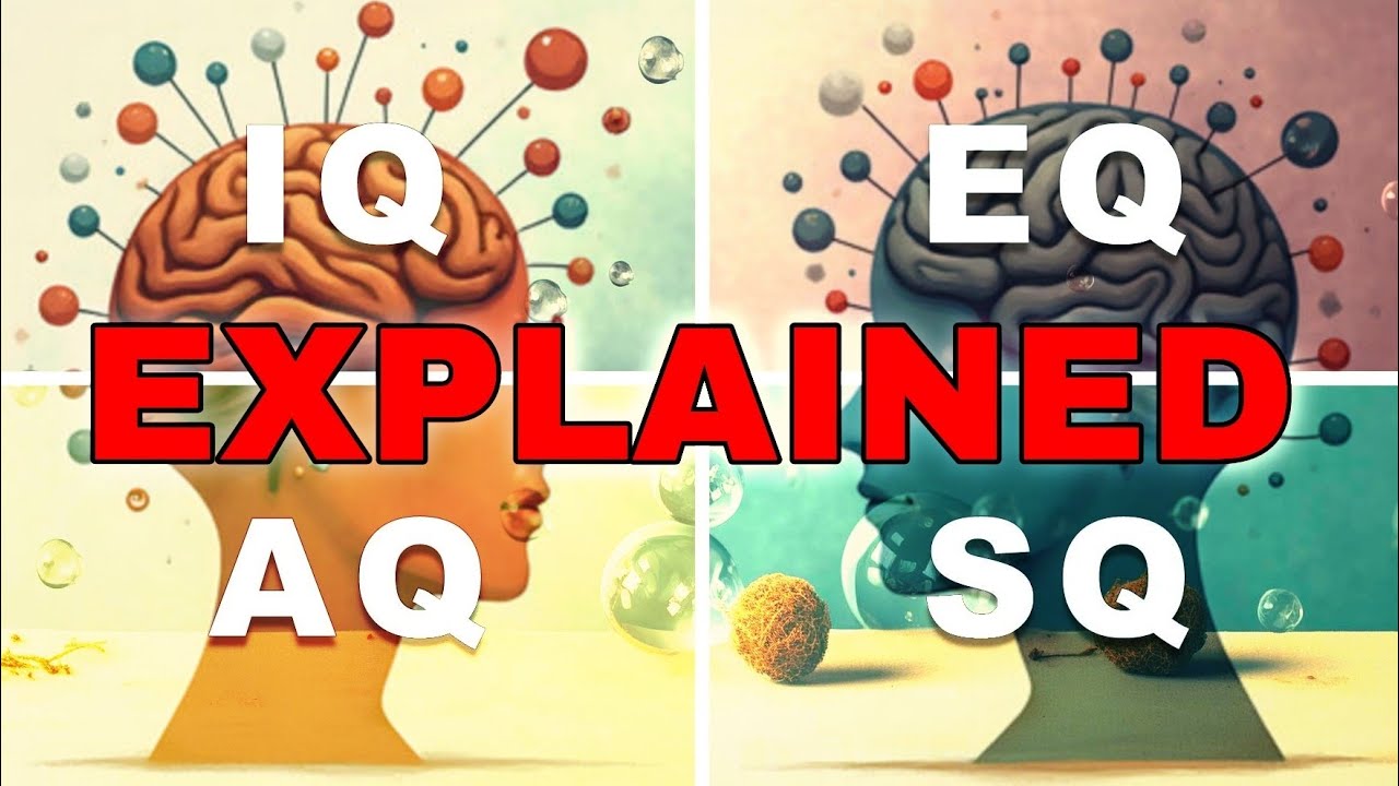 DIFFERENTIATE IQ EQ AQ & SQ INTELLIGENCE
