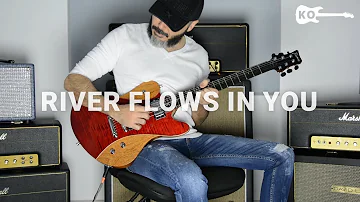 Yiruma - River Flows In You - Electric Guitar Cover by Kfir Ochaion