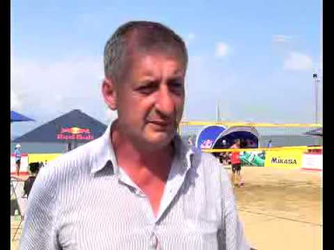 ბათუმში საპლაჟო ფრენბურთში ფინალური შეხვედრები ხვალ დასრულდება