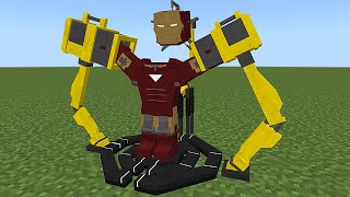 ОБНОВЛЕНИЕ МОДА ЖЕЛЕЗНЫЙ ЧЕЛОВЕК В МАЙНКРАФТ Iron Man Minecraft