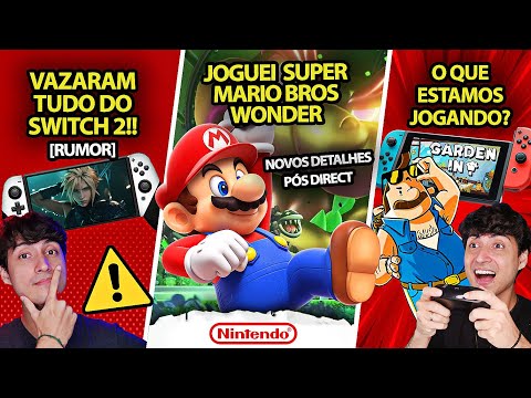 Lançamentos digitais da semana  eShop Brasil – Super Mario Bros. Wonder,  Metal Gear Solid e mais (19/Out)