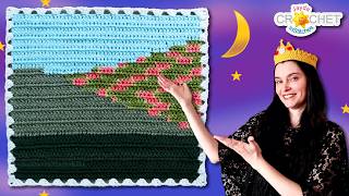 Fairy Tale Landscape - Chapter 7, Part 1 July - Once Upon A Time Calendar Blanket 2026