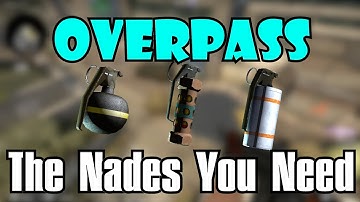 Overpass - All The Nades You Need (T Side)