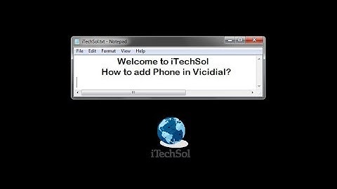 How to setup Phone in Vicidial?