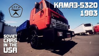 Камаз-5320 1983 | Первый камаз в США!!! | Soviet Cars in the USA